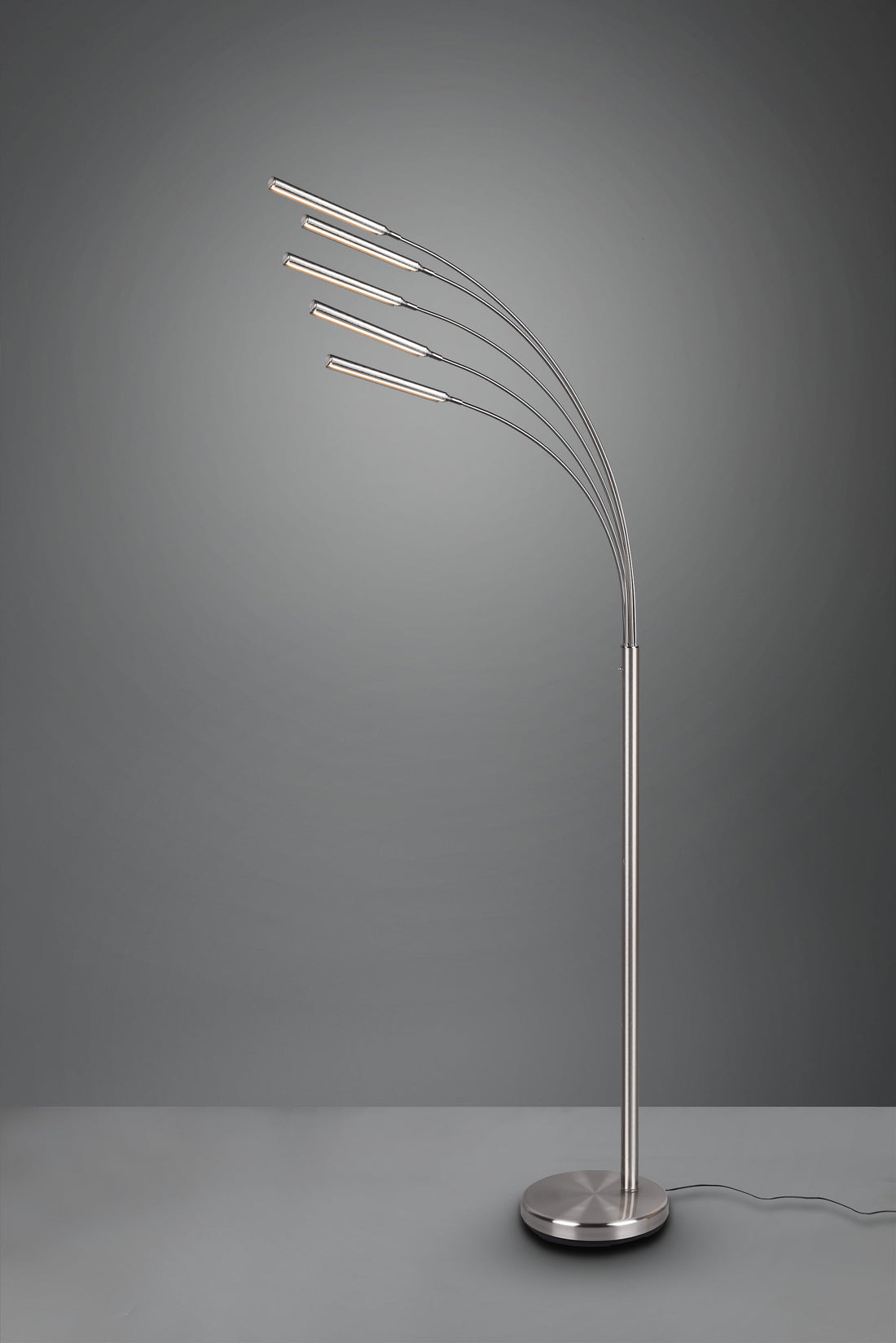 Lampadaire Reed nickel