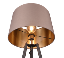 Lampadaire Colette noir/taupe R41561032