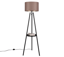 Lampadaire Colette noir/taupe R41561032