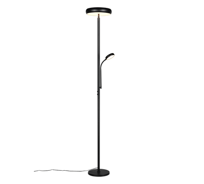 Lampadaire Palermo noir Trio R45741132