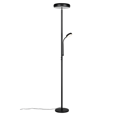 Lampadaire Palermo noir Trio R45741132