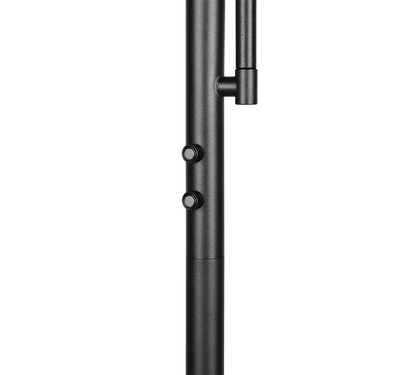 Lampadaire Palermo noir Trio R45741132