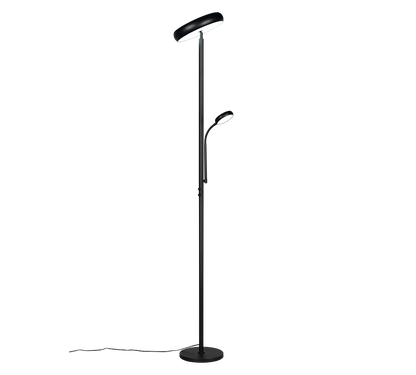 Lampadaire Palermo noir Trio R45741132