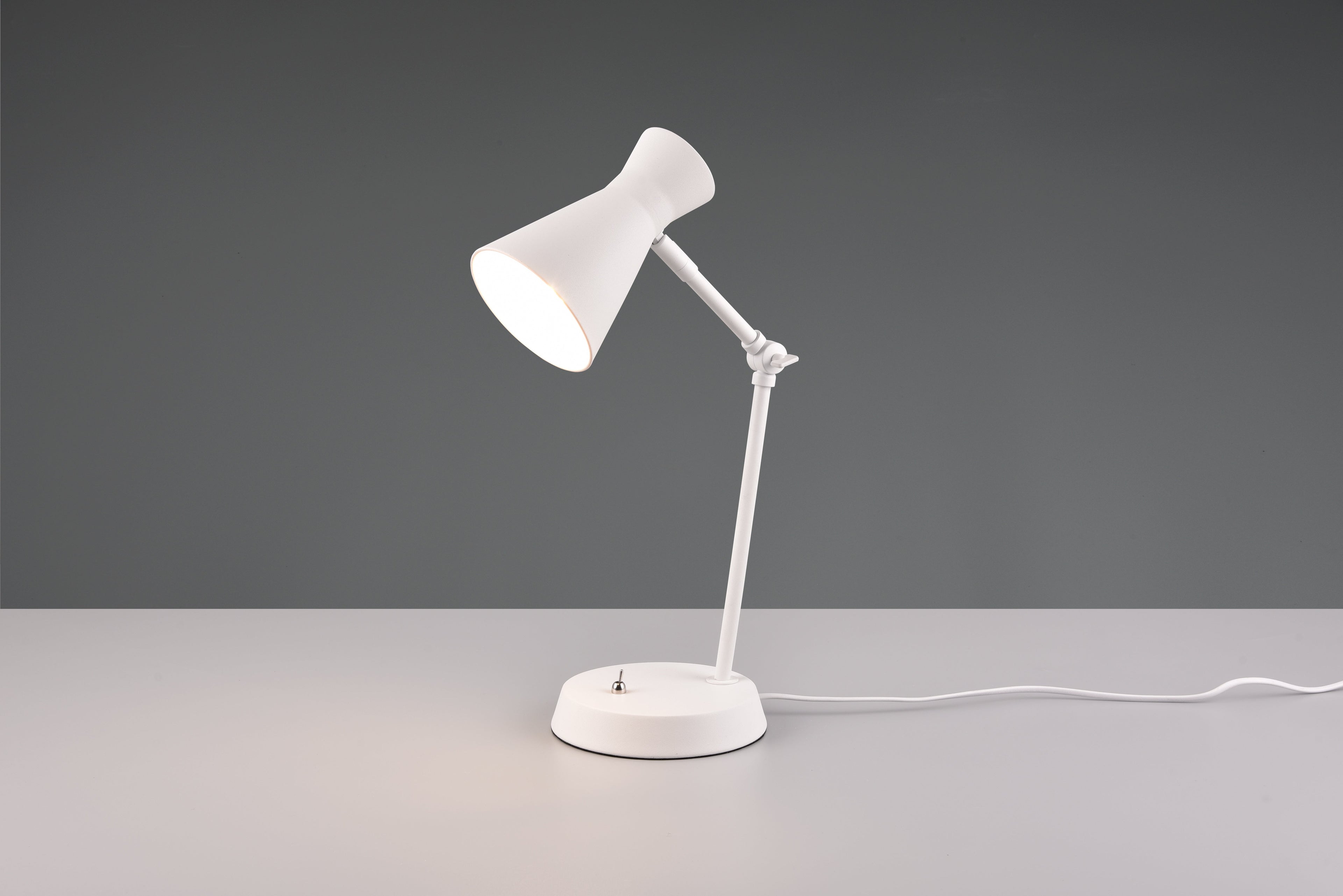 Lampe Enzo blanche