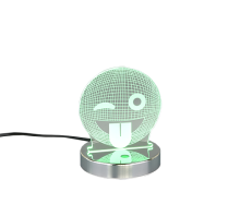 Lampe effet 3D Smiley