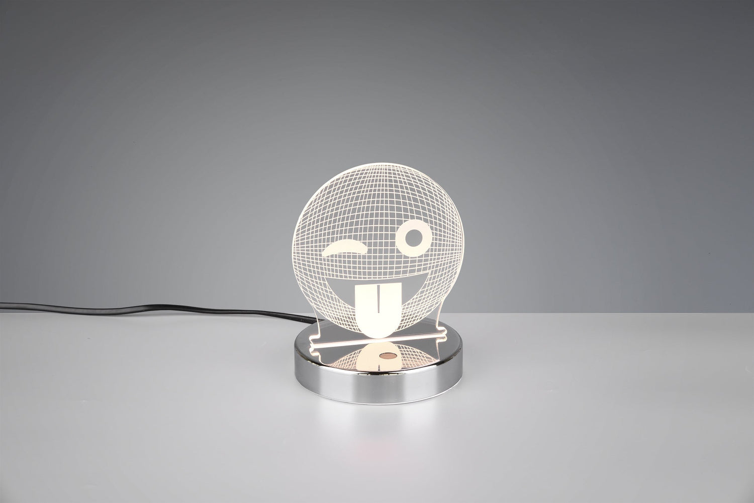 Lampe effet 3D Smiley