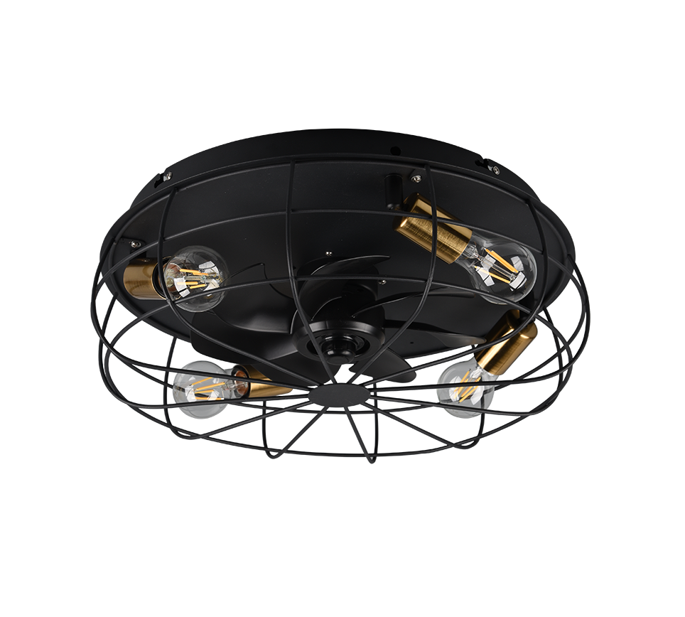 Plafonnier ventilateur Trondheim Trio R61095032