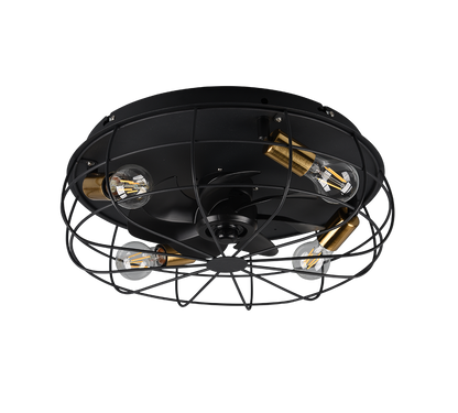 Plafonnier ventilateur Trondheim Trio R61095032