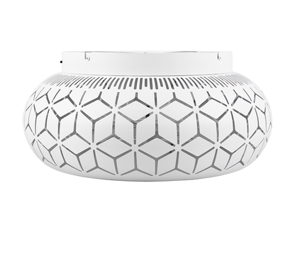 Plafonnier ventilateur Bidar blanc Trio R61574031