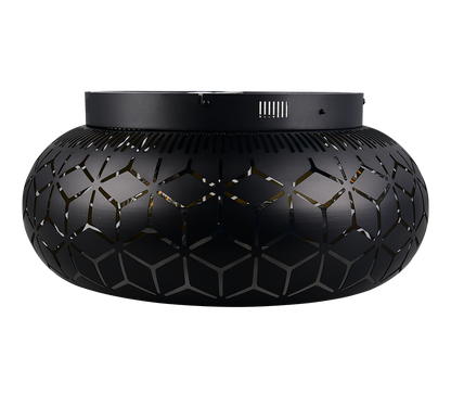 Plafonnier ventilateur Bidar noir Trio R61574080