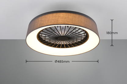 Plafonnier ventilateur Farsund Trio R62662111