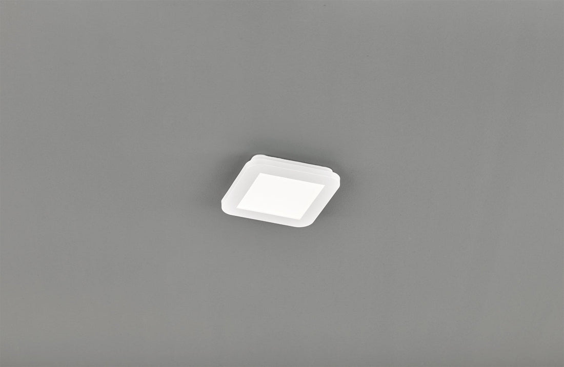 Plafonnier Camillus blanc carré pm R62931001