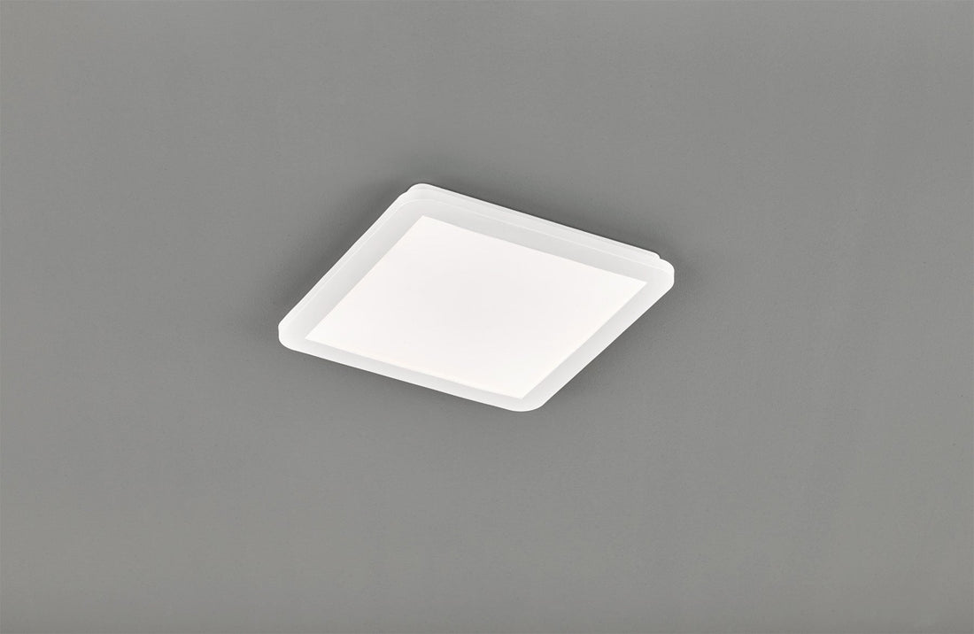 Plafonnier Camillus blanc carré mm R62931801