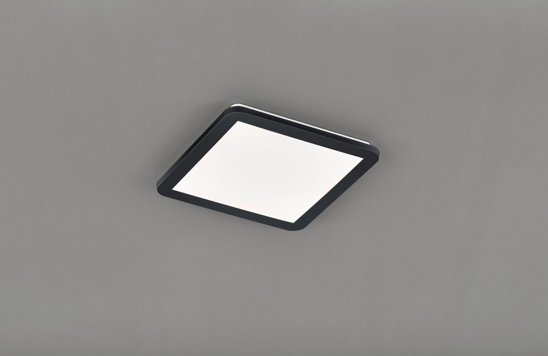 Plafonnier Camillus carré noir mm R62931832