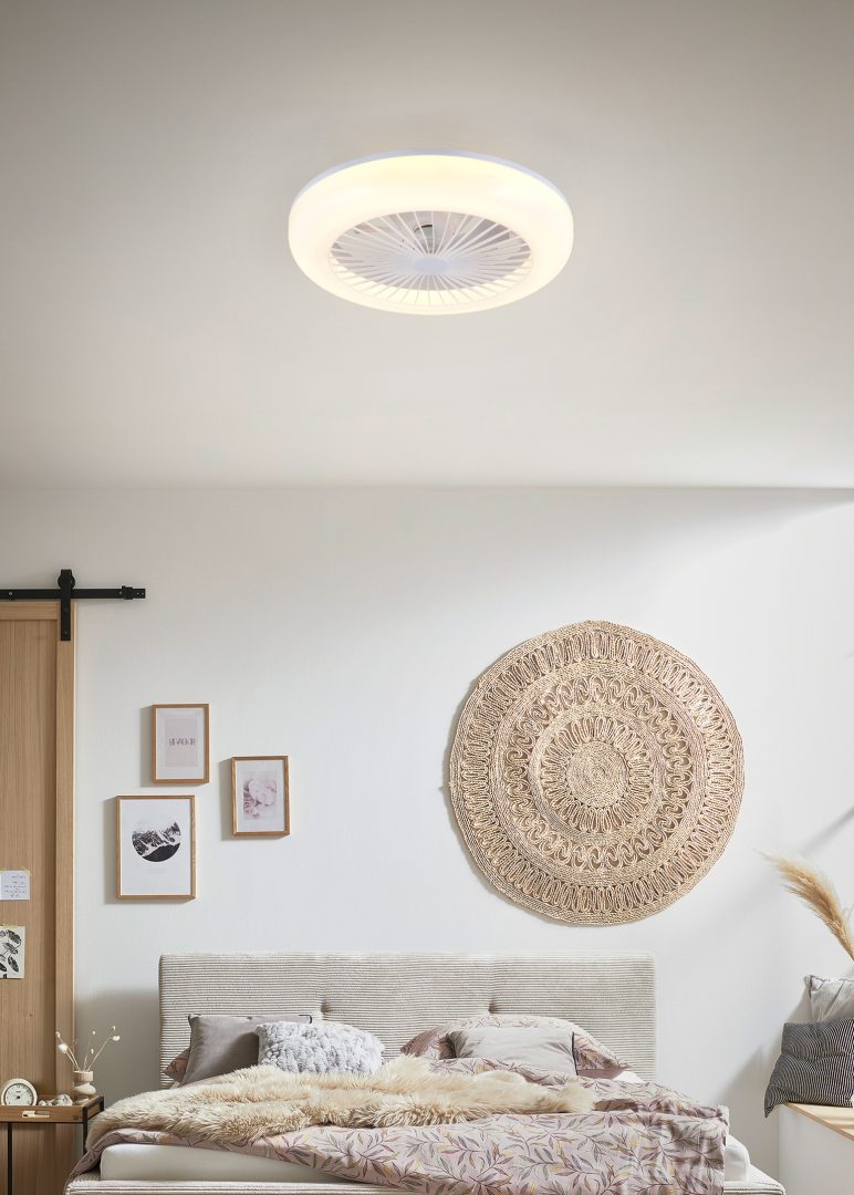 Plafonnier ventilateur Mora Trio R64032101