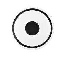 Plafonnier Bunda noir et blanc R64361132