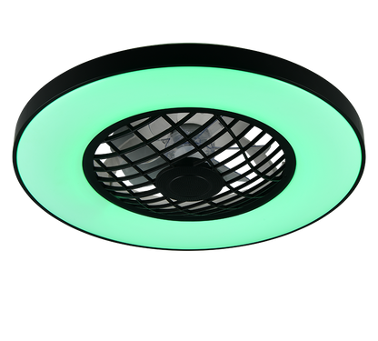 Plafonnier ventilateur Linkoping Trio R64462102