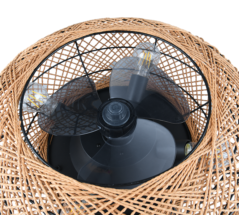 Plafonnier ventilateur Lillesand Trio R6730216