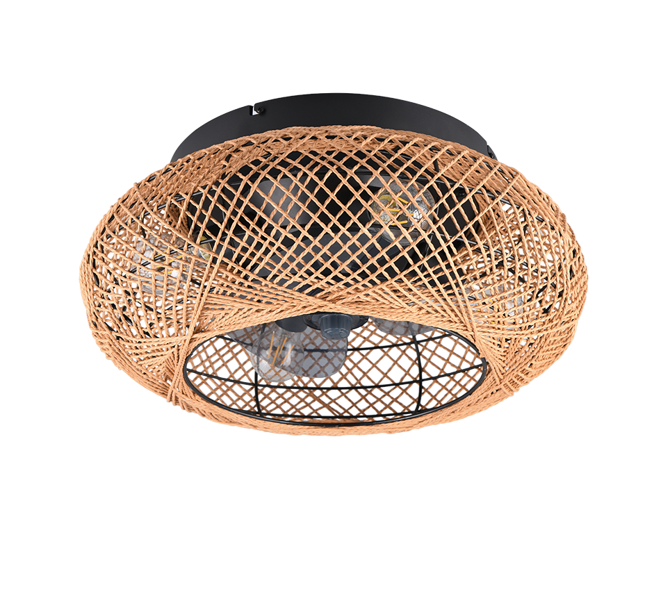 Plafonnier ventilateur Lillesand Trio R6730216