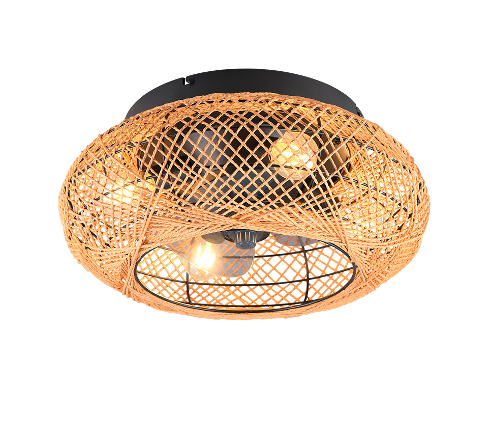 Plafonnier ventilateur Lillesand Trio R6730216