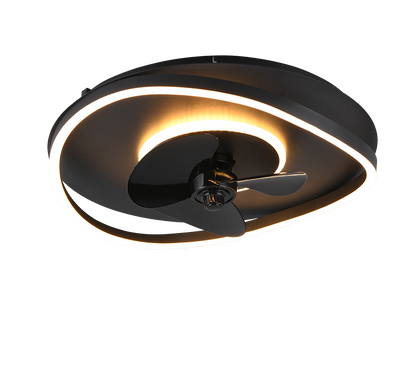 Plafonnier ventilateur Sortland Trio R67393132