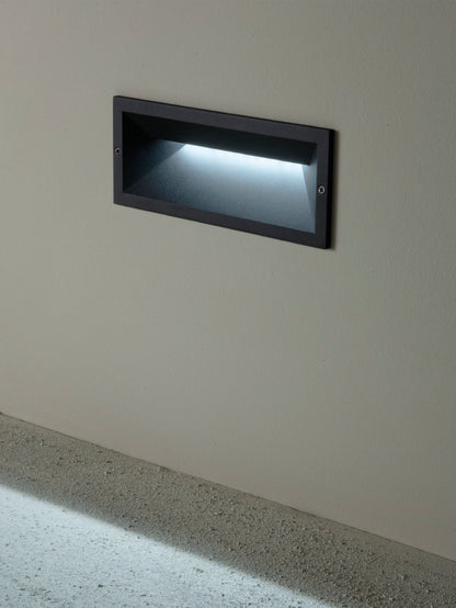 Applique encastrée extérieure SHADE argent AP.SHADE/SILVER