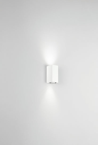 Applique ZENO SQUARE 2 blanche OTAP0022B