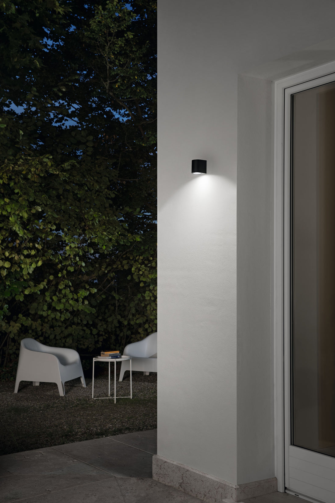 Applique ZENO ROUND blanc OTAP0021B