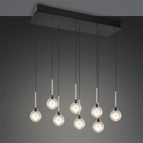 Suspension monte et baisse CALISTO 8 lumières TRIO 394910832