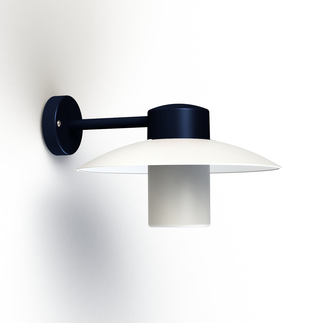 Applique Aubanne N°1 depoli Bleu acier 065 101002065