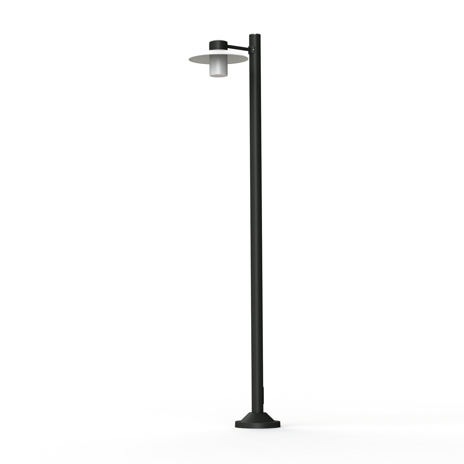 Lampadaire Aubanne N°4 depoli Gris anthracite 006 101008006