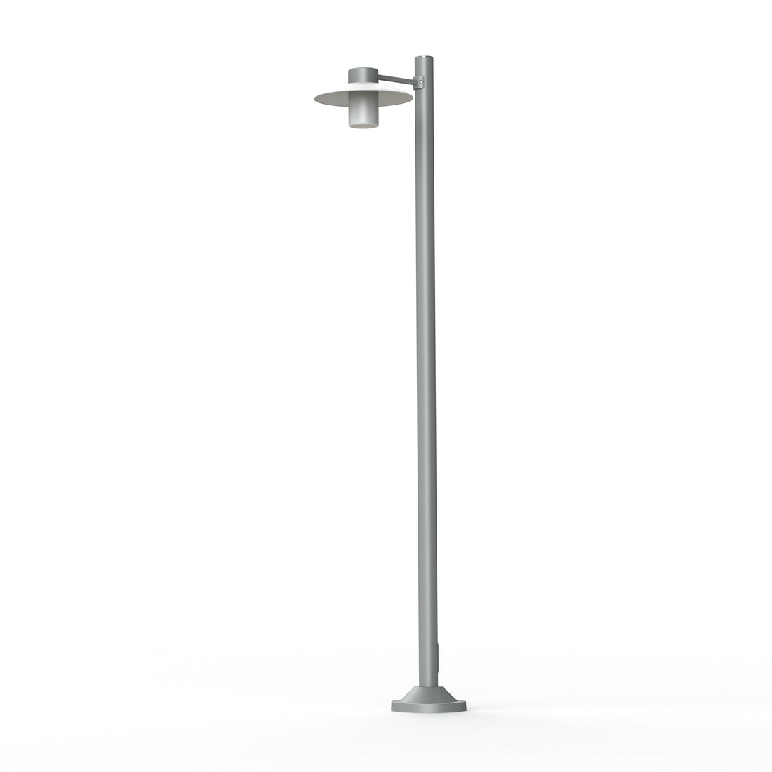 Lampadaire Aubanne N°4 depoli Gris métal 023 101008023