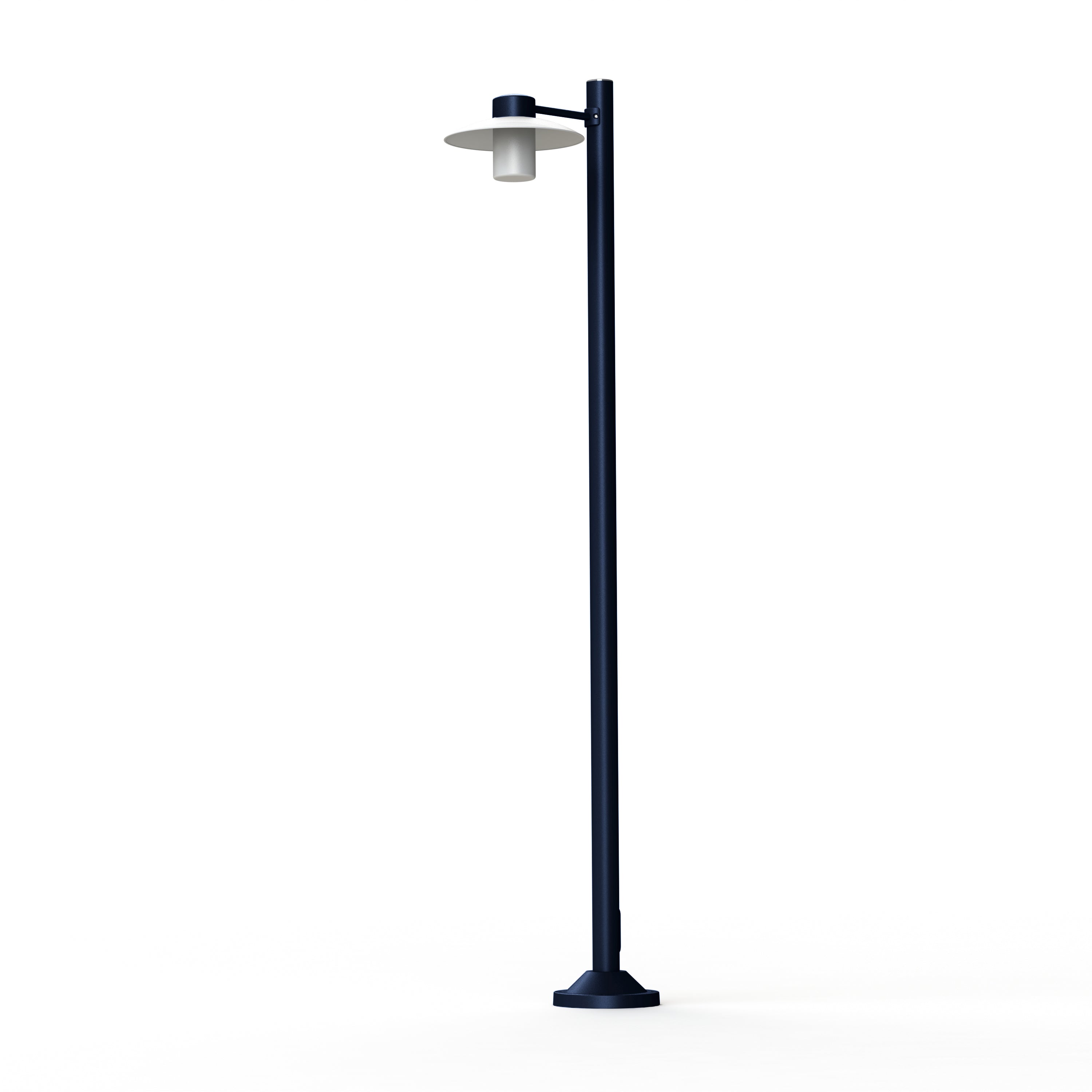 Lampadaire Aubanne N°4 depoli Bleu acier 065 101008065