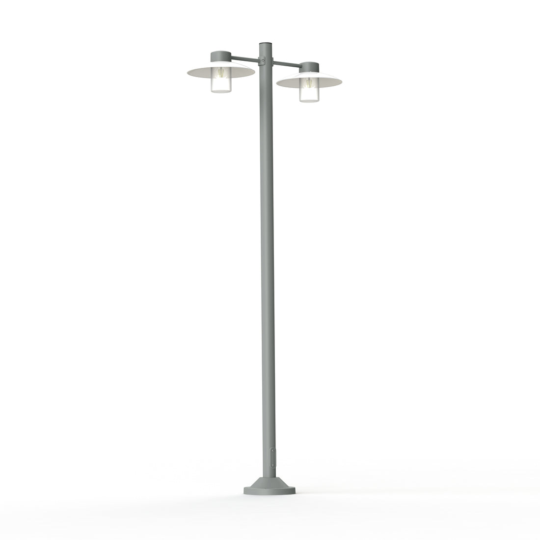 Lampadaire Aubanne N°5 clair Gris métal 023 101009023