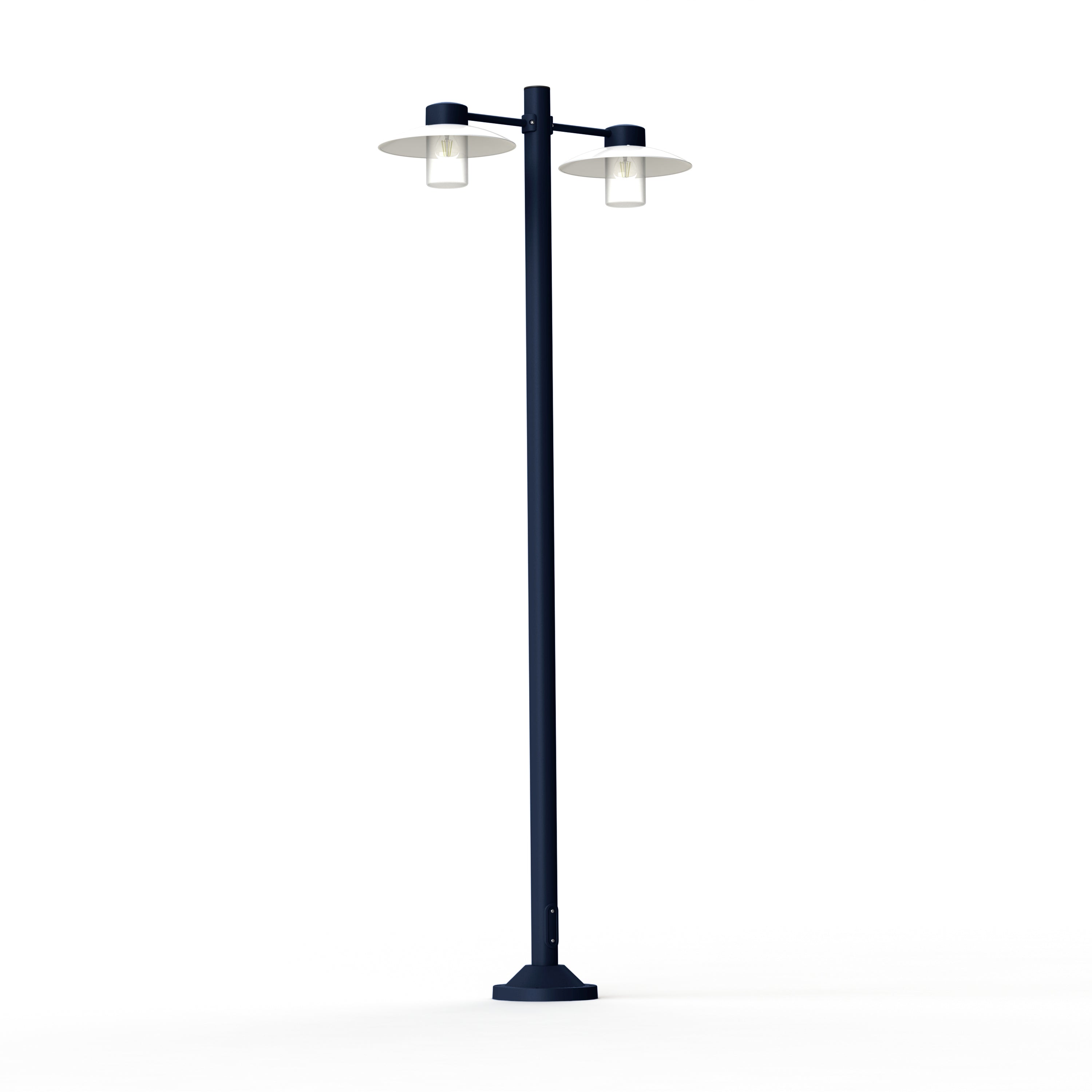 Lampadaire Aubanne N°5 clair Bleu acier 065 101009065