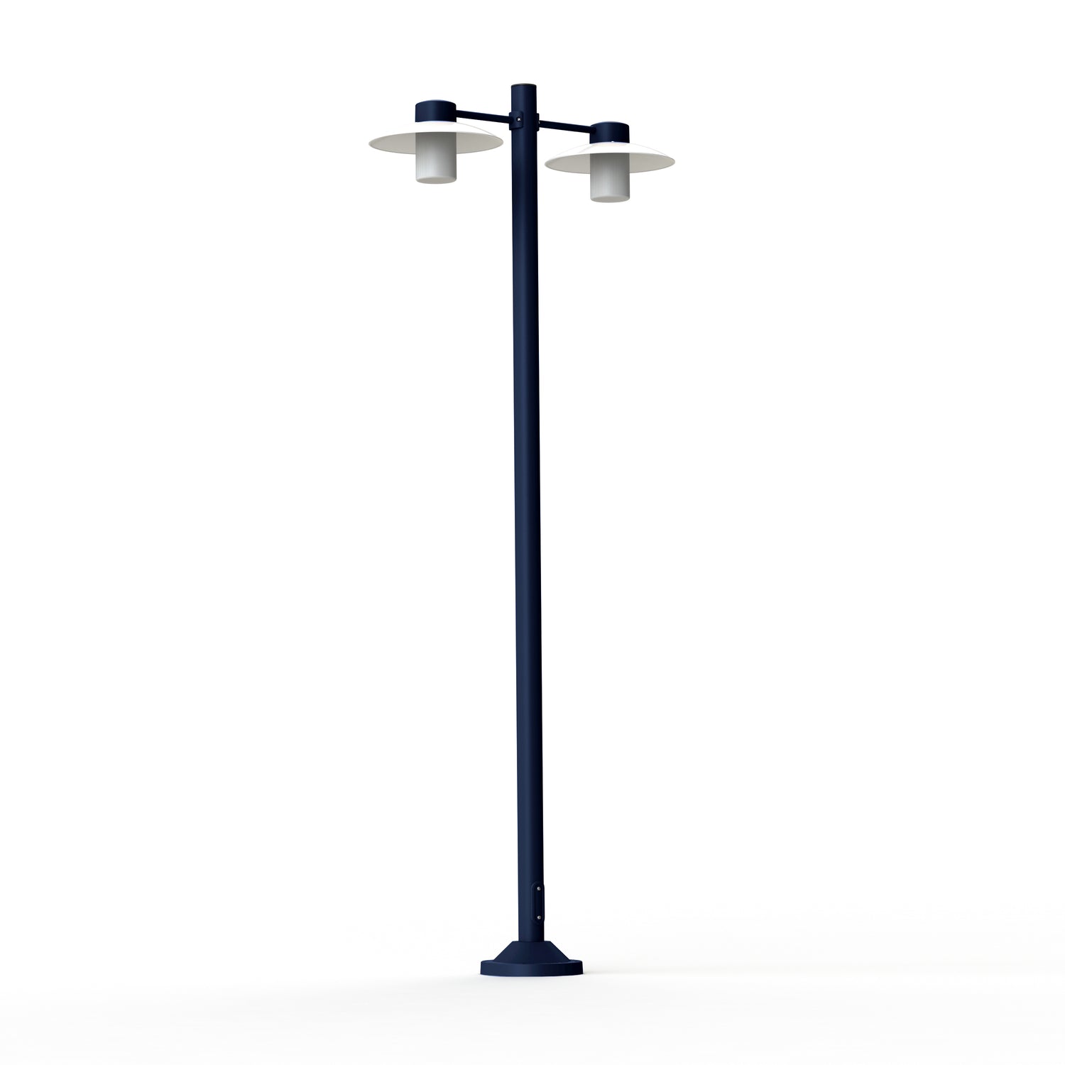 Lampadaire Aubanne N°5 depoli Bleu acier 065 101010065