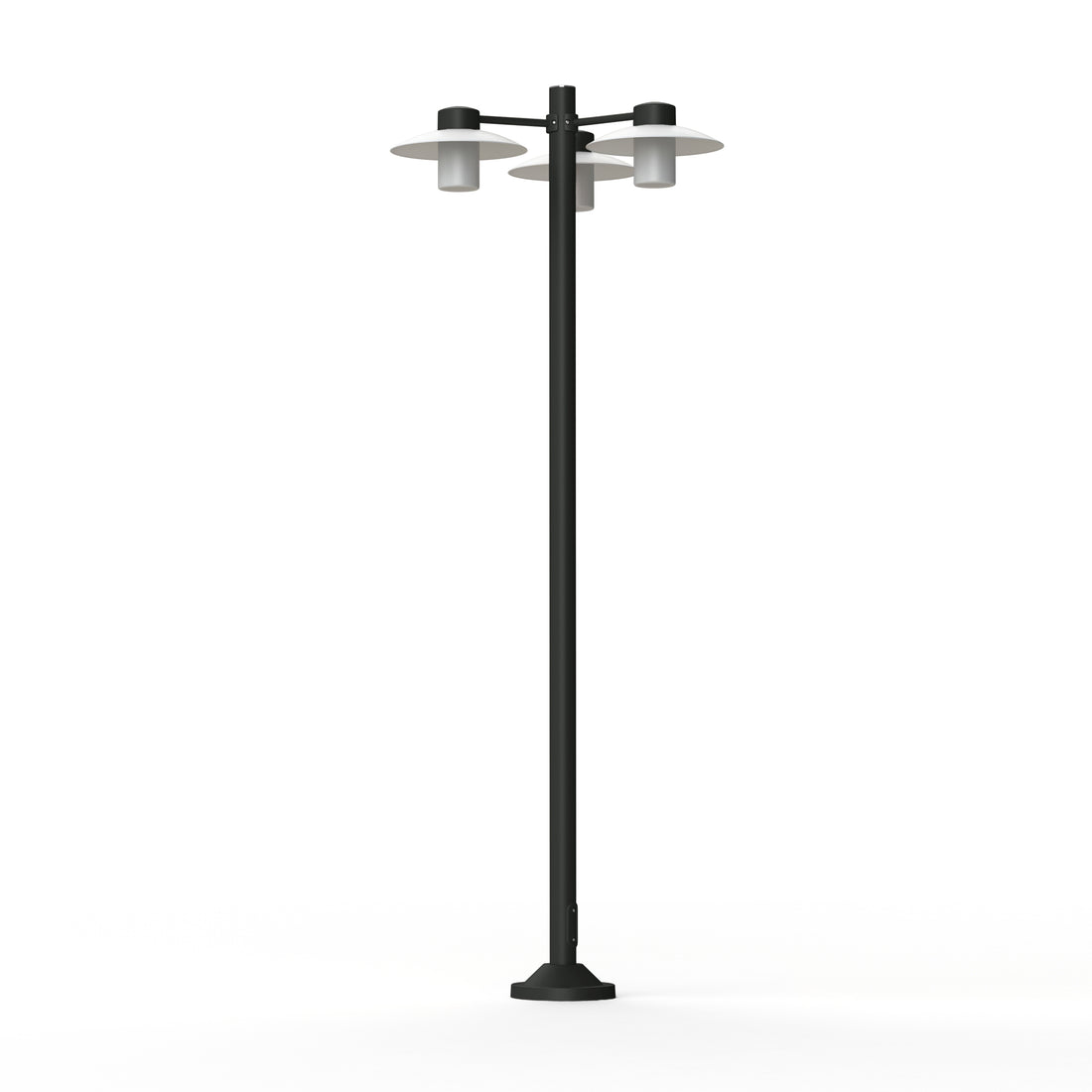 Lampadaire Aubanne N°6 depoli Gris anthracite 006 101012006