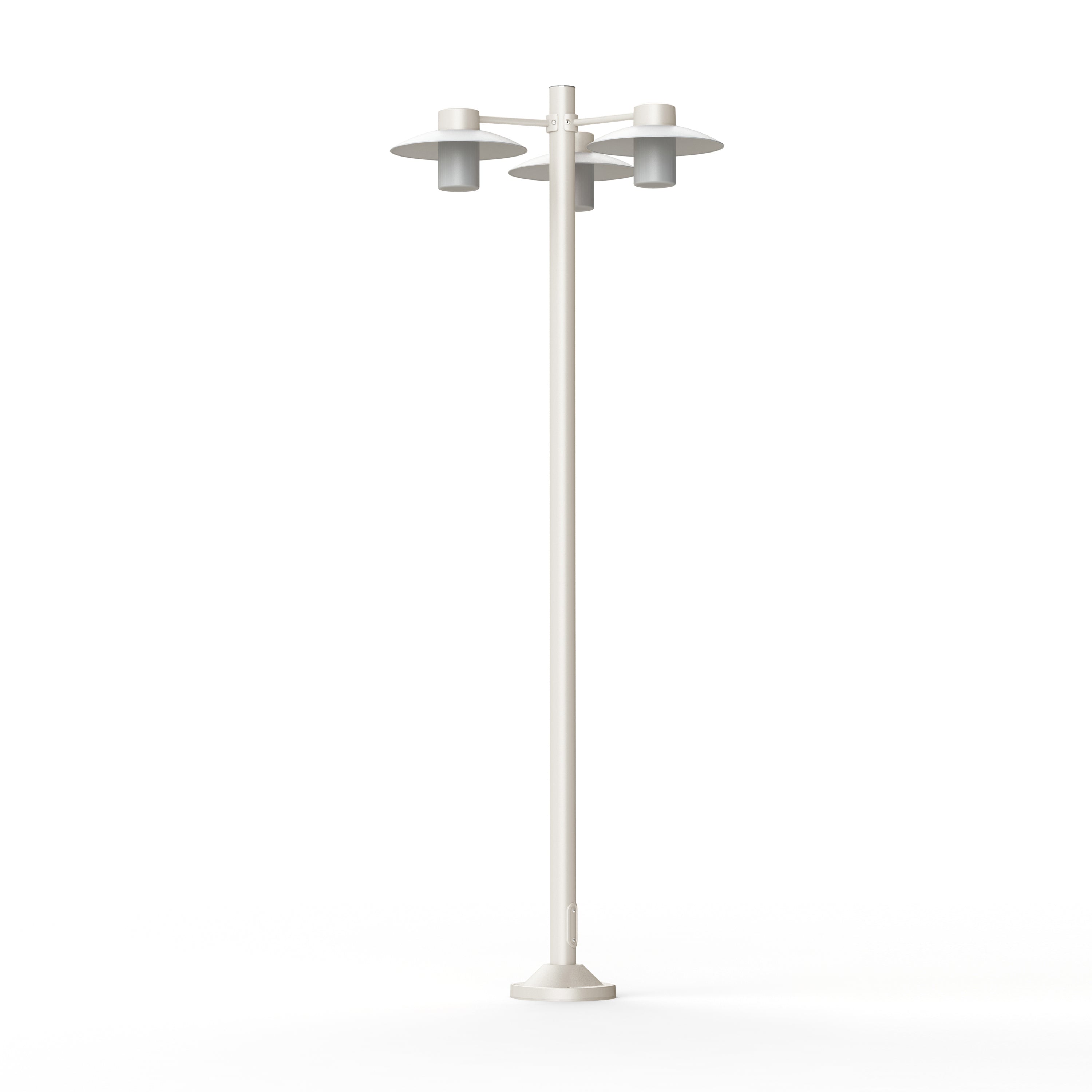 Lampadaire Aubanne N°6 depoli Blanc pur 101 101012101