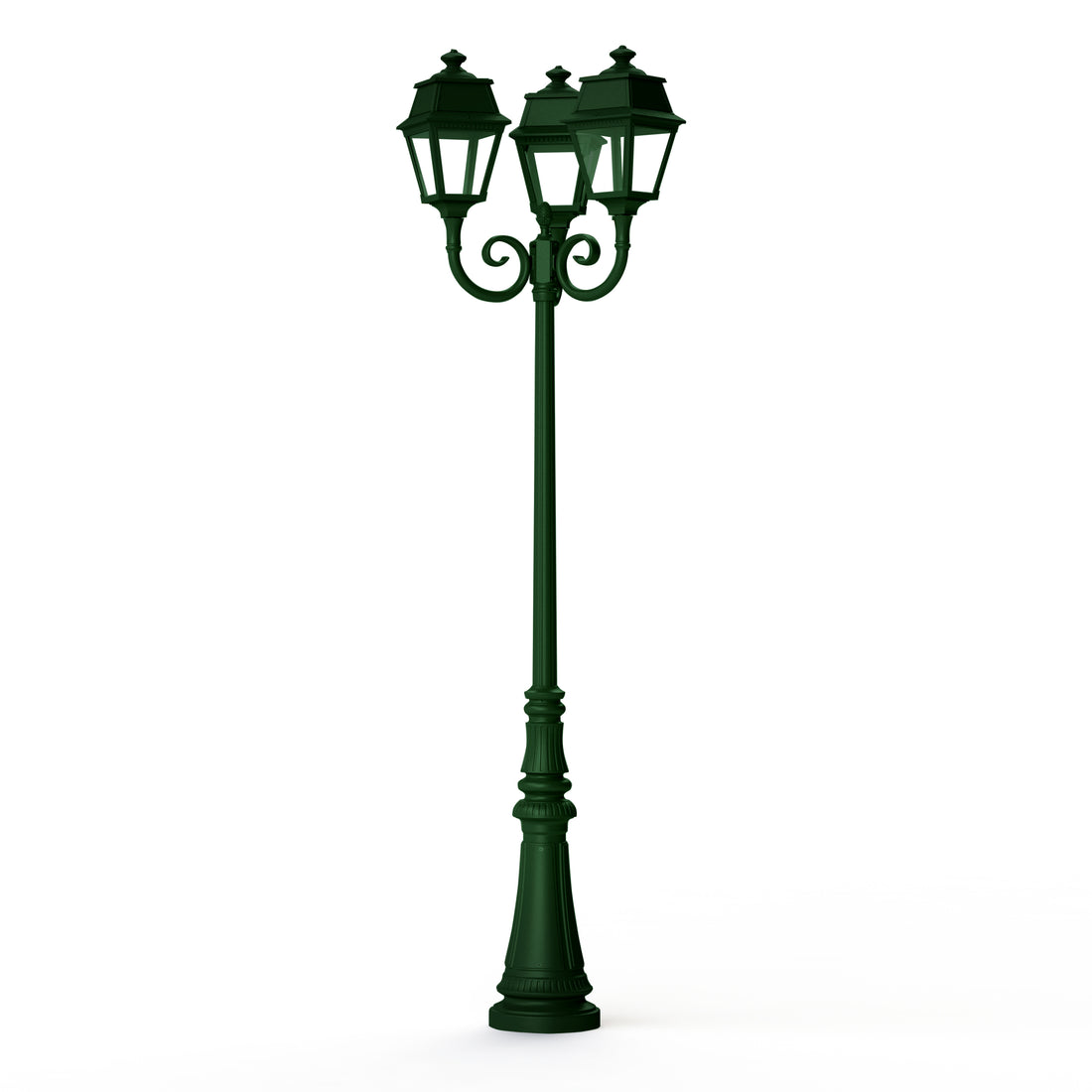 Lampadaire Avenue 2 N°11 LED clair Vert Anglais 019 102129019