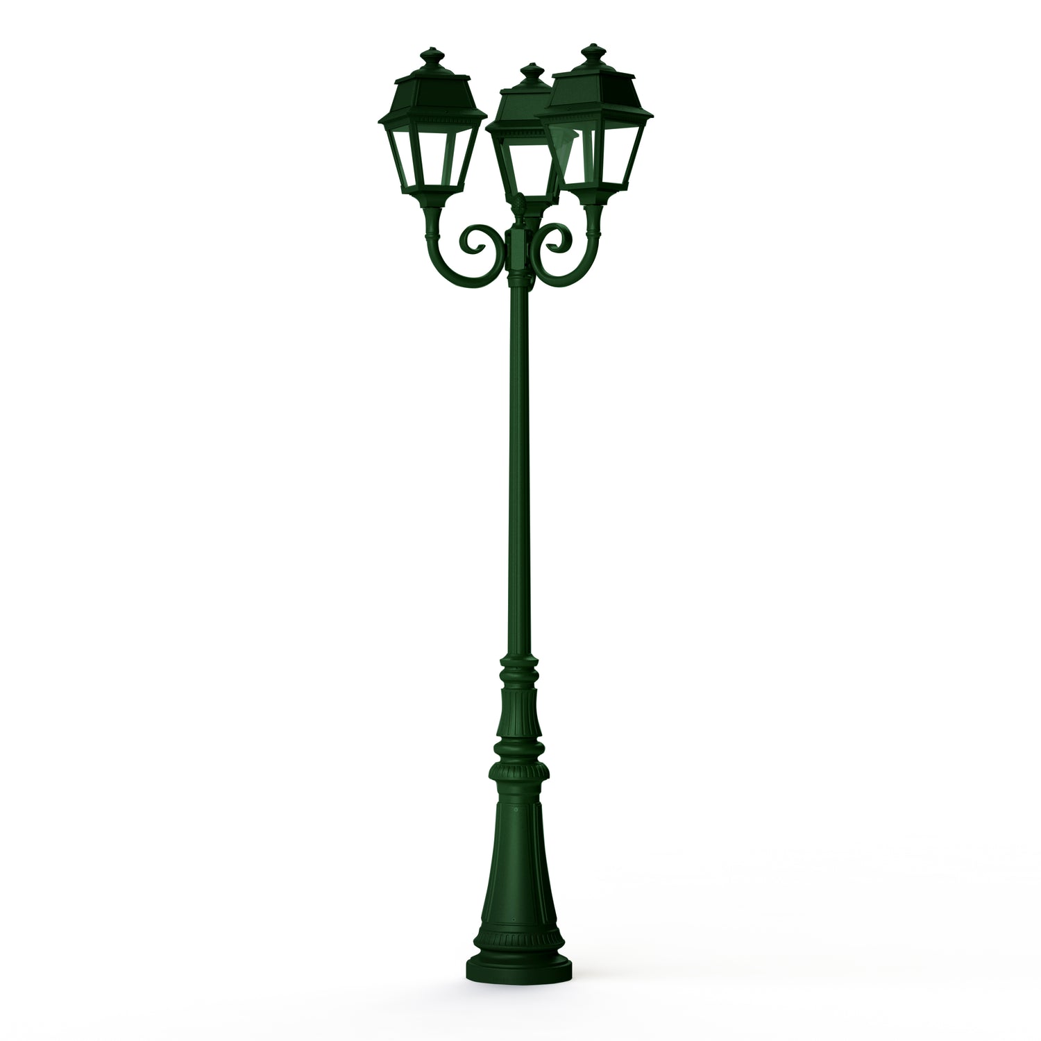 Lampadaire Avenue 2 N°11 LED clair Vert Anglais 019 102129019