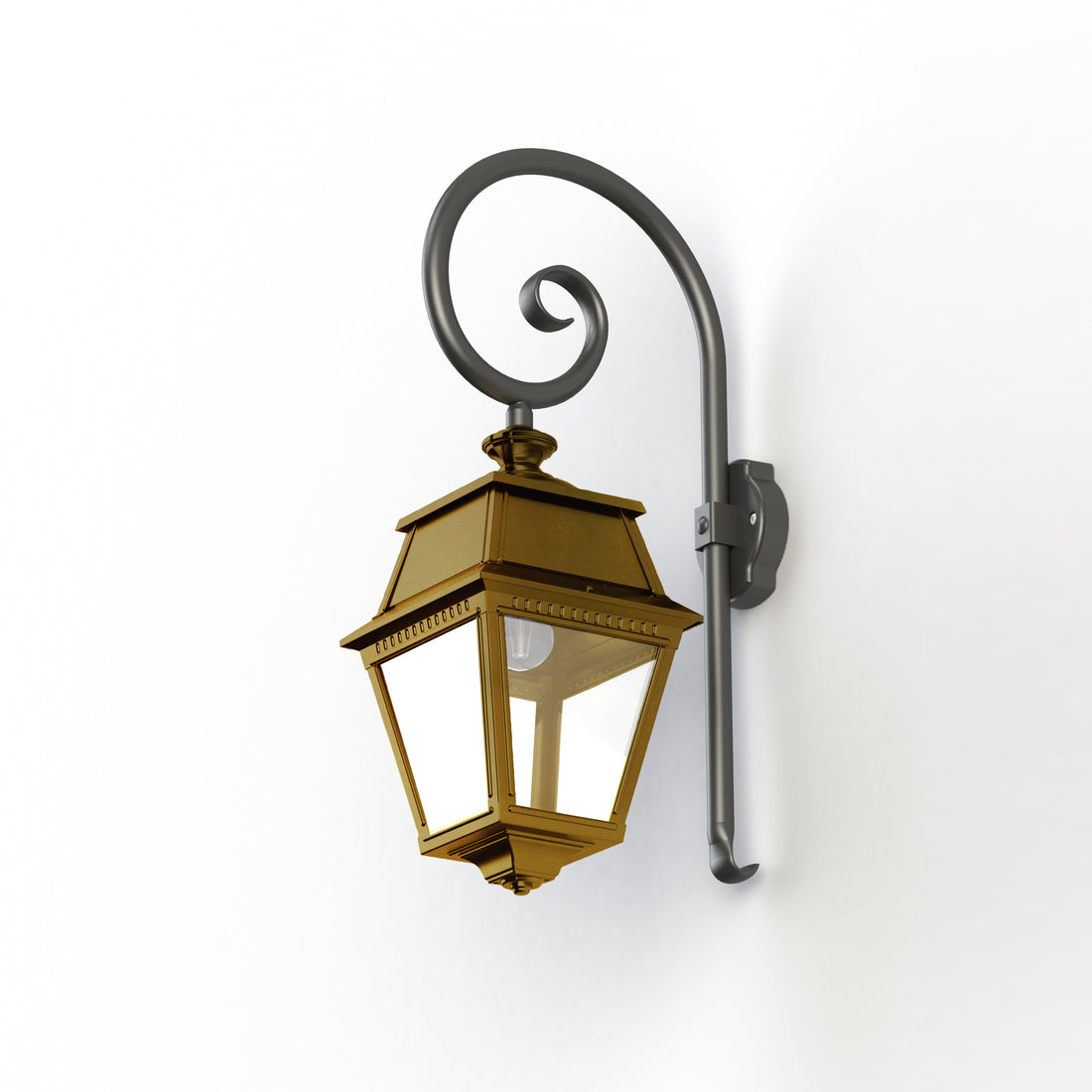 Applique Avenue 2 N°2 E27 Laiton vernis teinté 070 102004070