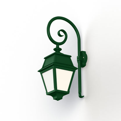 Applique Avenue 2 N°2 LED opale Vert sapin 067 102106067