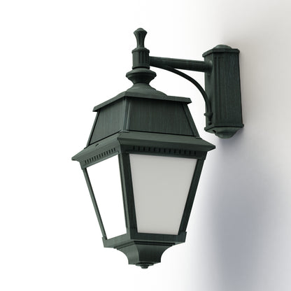 Applique Avenue 2 N°4 LED opale Vert de gris 008 102112008