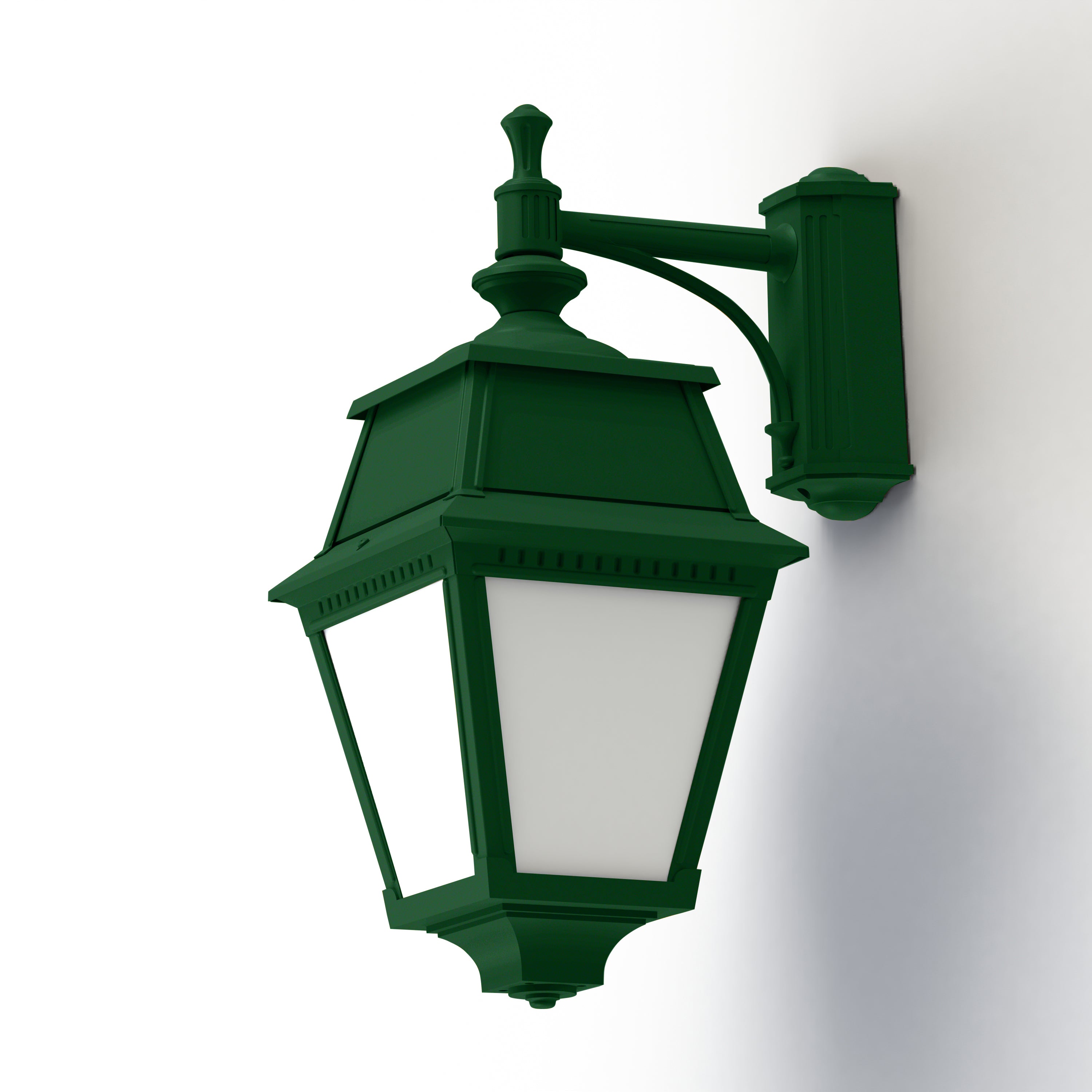 Applique Avenue 2 N°4 LED opale Vert sapin 067 102112067