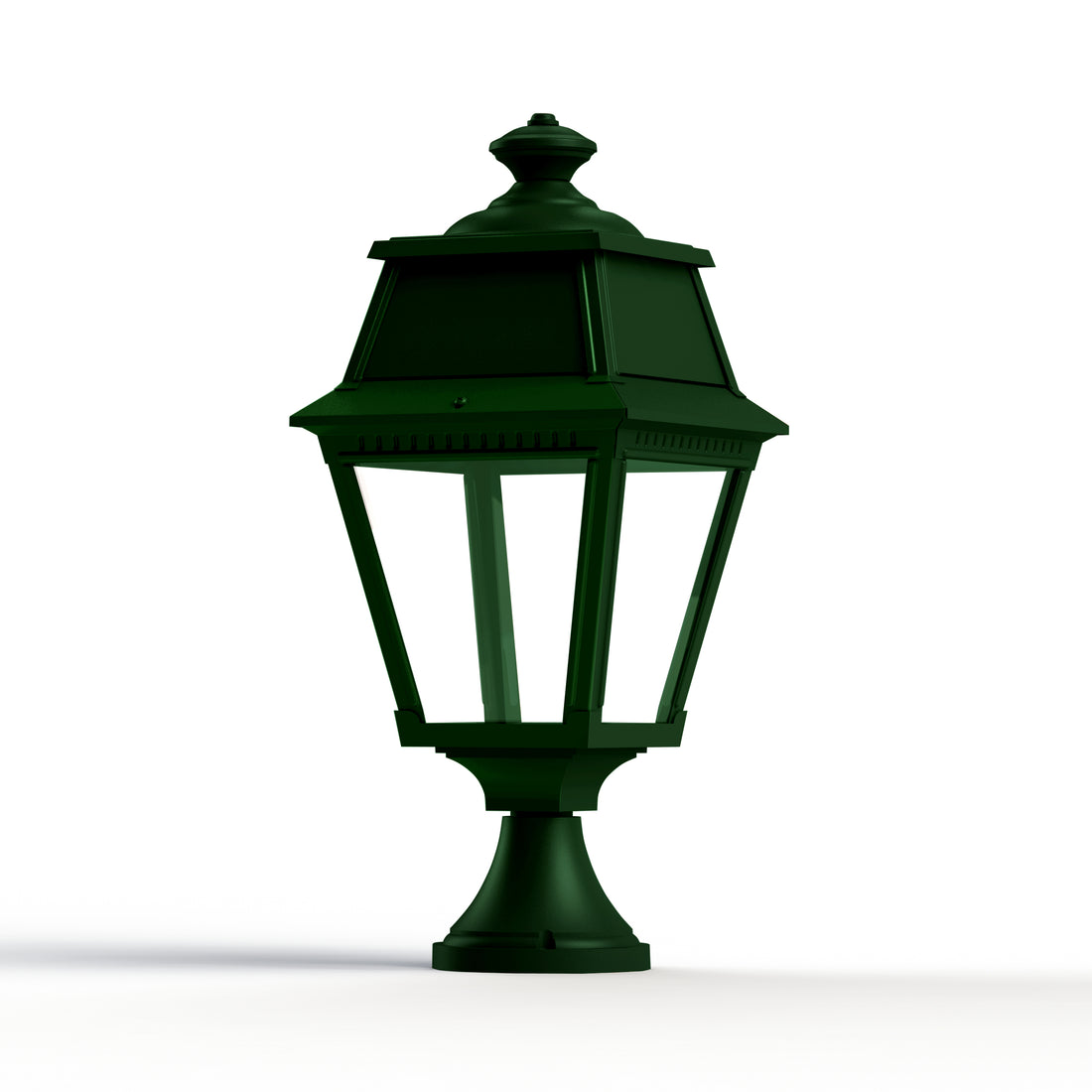 Borne Avenue 2 N°5 LED clair Vert Anglais 019