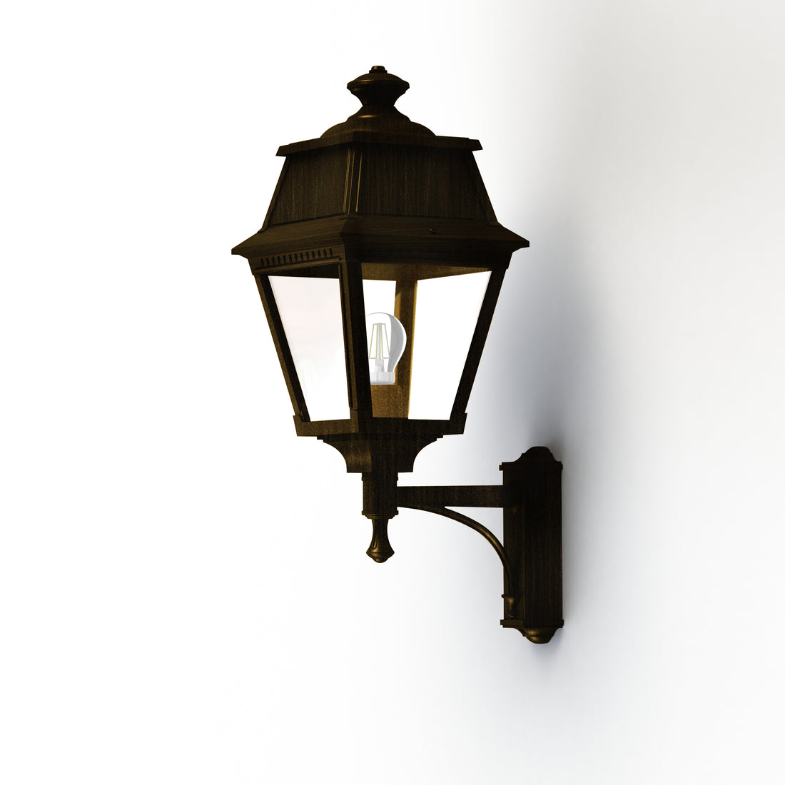 Applique Avenue 2 N°7 E27 Patiné doré 009 102019009
