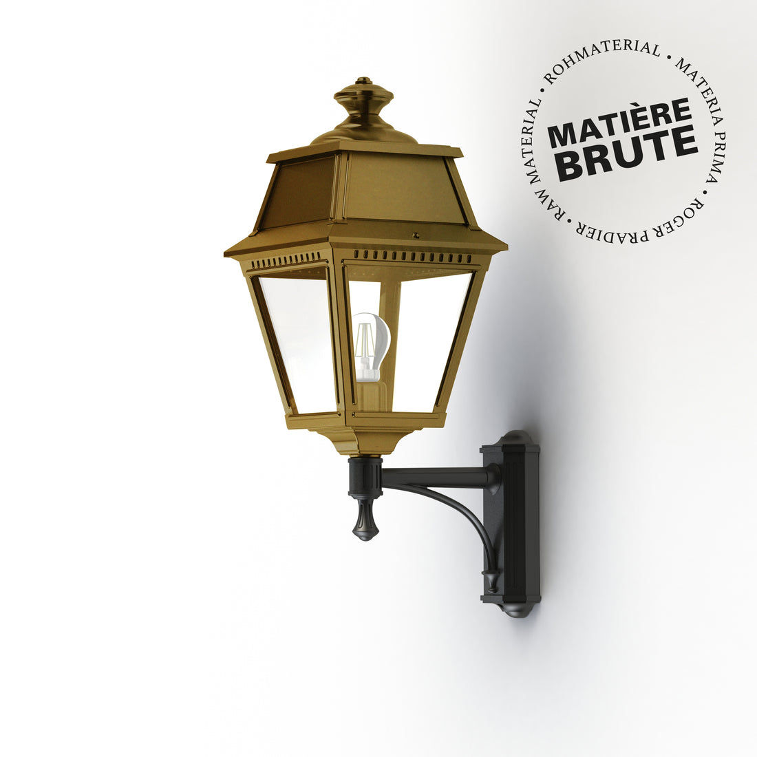 Applique Avenue 2 N°7 E27 Laiton brut 072 102019072