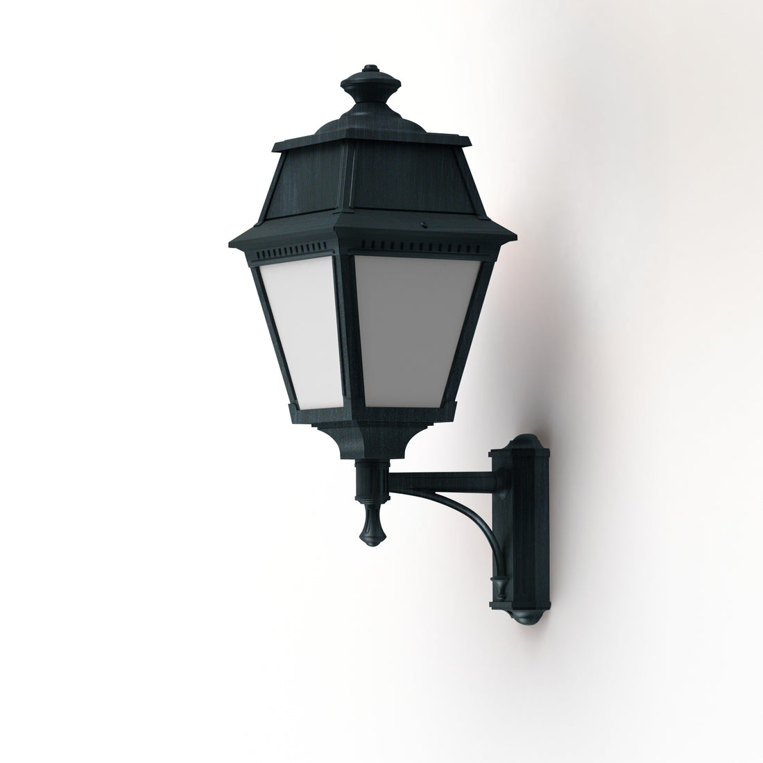 Applique Avenue 2 N°7 LED opale Vert de gris 008 102121008