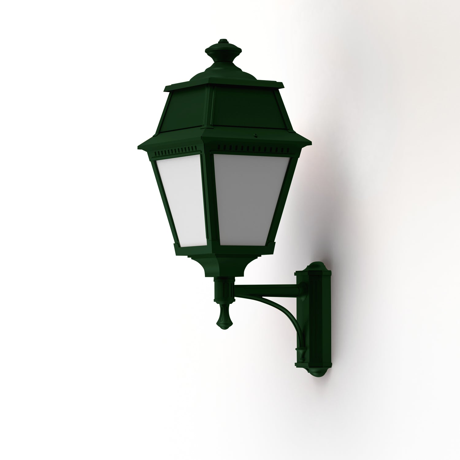 Applique Avenue 2 N°7 LED opale Vert Anglais 019 102121019