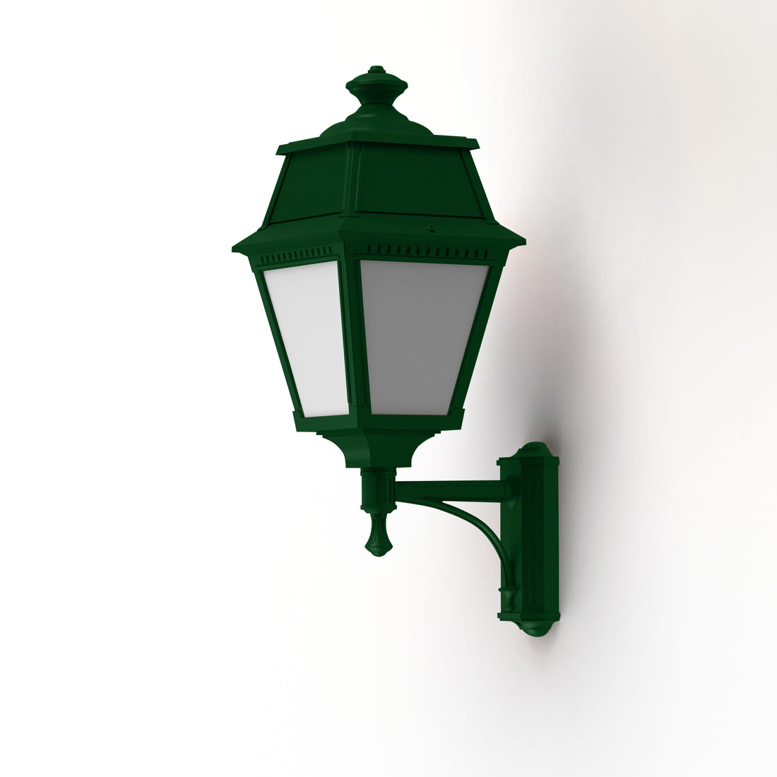 Applique Avenue 2 N°7 LED opale Vert sapin 067 102121067
